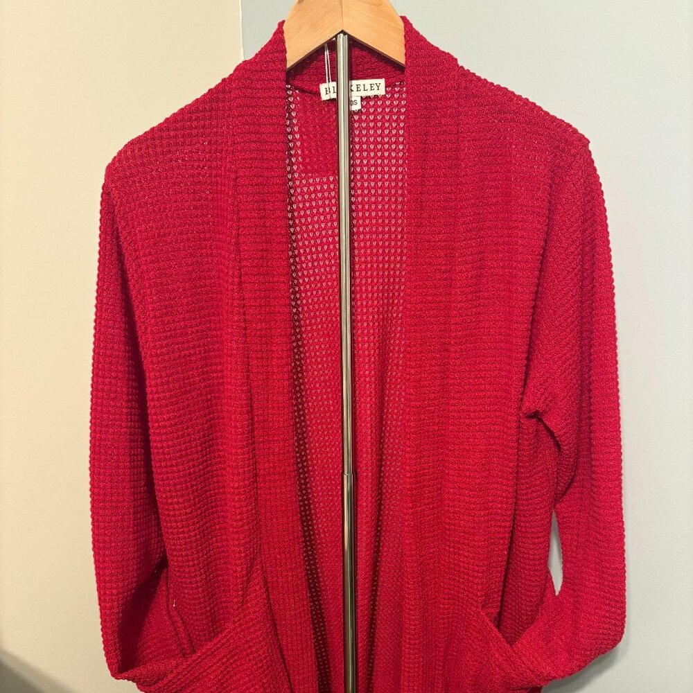 WAFFLE WEAVE CARDIGAN